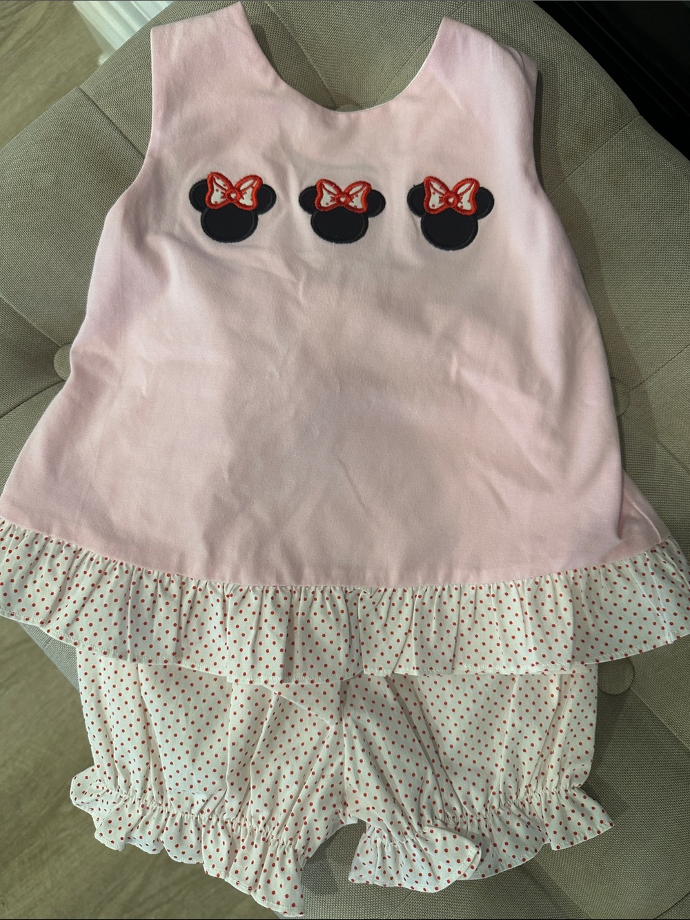 Minnie Mouse Short Set